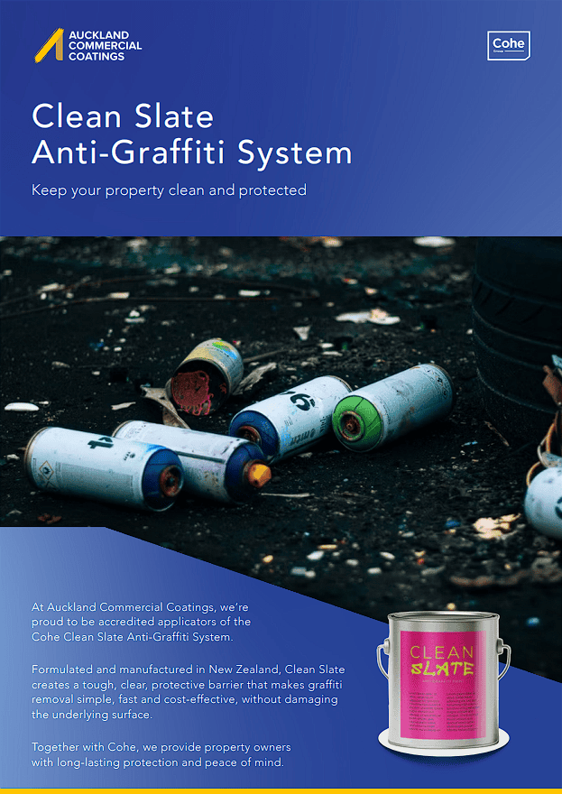Clean Slate Anti-Graffiti System
